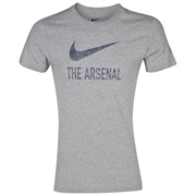 Arsenal Basic T-Shirt Dk - Grey Heather/Dk Grey Heather