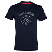Arsenal Core T-Shirt - Dark Obsidian/Artillery Red