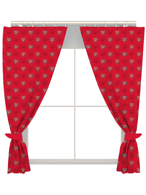 Arsenal FC Crest Curtains