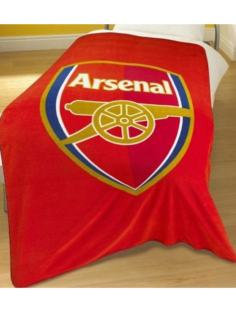 Arsenal FC Crest Fleece Blanket