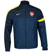 Arsenal Sideline Woven Jacket - Light Midnight/Dark Obsidian/White