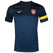 Arsenal Training Top 1 - Light Midnight/Dark Obsidian/White