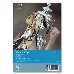 Arsenal v Chelsea - 2002 FA Cup Final at the Millenium Stadium - 4th May 2002