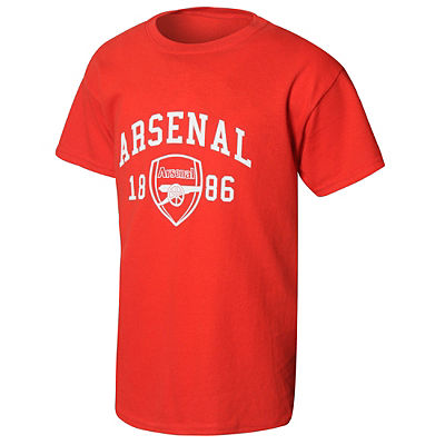 Official Team Arsenal 1886 T-Shirt Junior