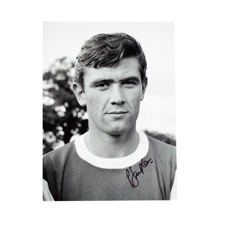 Peter Simpson Signed Arsenal Photo