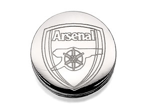 Stainless Steel Arsenal FC Crest Single Earring - 102379
