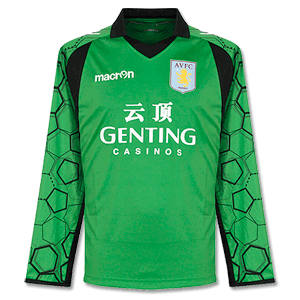 Aston Villa Home L/S GK Shirt 2012 2013