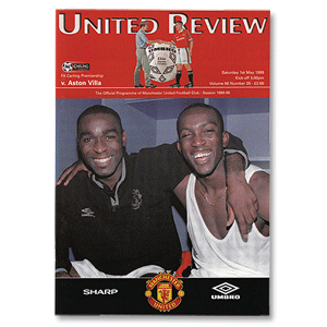 Manchester Utd v Aston Villa - P/L Match at Old Trafford - 1st May 1999