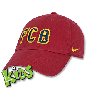 12-13 Barcelona Boys Core Cap  - Red