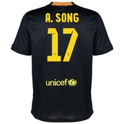 Barcelona Third Shirt 2013/14 - Kids with A. Song 17 printing