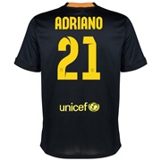 Barcelona Third Shirt 2013/14 - Kids with Adriano 21 printing