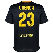 Barcelona Third Shirt 2013/14 - Kids with Cuenca 23 printing
