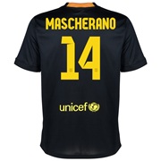 Barcelona Third Shirt 2013/14 - Kids with Mascherano 14 printing