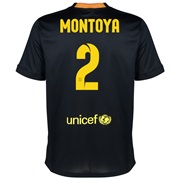 Barcelona Third Shirt 2013/14 - Kids with Montoya 2 printing