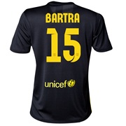 Barcelona Third Shirt 2013/14 - Womens with Bartra 15 printing
