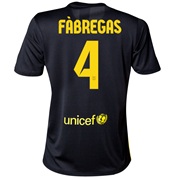 Barcelona Third Shirt 2013/14 - Womens with Fabregas 4 printing