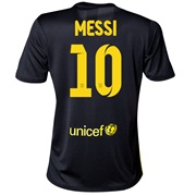 Barcelona Third Shirt 2013/14 - Womens with Messi 10 printing