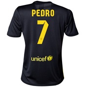 Barcelona Third Shirt 2013/14 - Womens with Pedro 7 printing