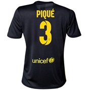 Barcelona Third Shirt 2013/14 - Womens with Pique 3 printing