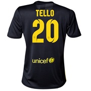 Barcelona Third Shirt 2013/14 - Womens with Tello 20 printing