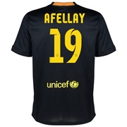 Barcelona Third Shirt 2013/14 with Afellay 19 printing