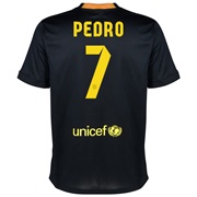 Barcelona Third Shirt 2013/14 with Pedro 7 printing