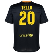Barcelona Third Shirt 2013/14 with Tello 20 printing