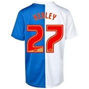 Blackburn Rovers Home Shirt 2013/14 - Kids with Henley 27 printing