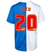 Blackburn Rovers Home Shirt 2013/14 - Kids with Slew 20 printing