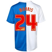 Blackburn Rovers Home Shirt 2013/14 with Morris 24 printing