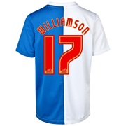 Blackburn Rovers Home Shirt 2013/14 with Williamson 17 printing