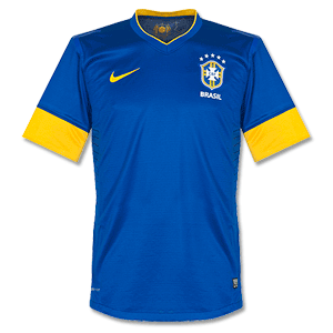 12-13 Brazil Away Authentic Shirt