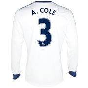 Chelsea Away Shirt 2013/14- Long Sleeve with A.Cole 3 printing