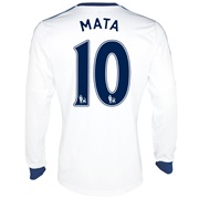 Chelsea Away Shirt 2013/14- Long Sleeve with Mata 10 printing