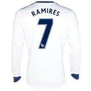 Chelsea Away Shirt 2013/14 - Long Sleeved - Kids with Ramires 7 printing