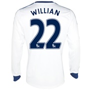 Chelsea Away Shirt 2013/14 - Long Sleeved - Kids with Willian 22 printing