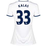 Chelsea Away Shirt 2013/14 -Womens with Kalas 33 printing