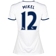 Chelsea Away Shirt 2013/14 -Womens with Mikel 12 printing