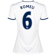 Chelsea Away Shirt 2013/14 -Womens with Romeu 6 printing