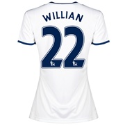 Chelsea Away Shirt 2013/14 -Womens with Willian 22 printing