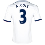 Chelsea Away Shirt 2013/14 - kids with A.Cole 3 printing
