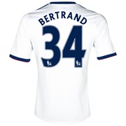 Chelsea Away Shirt 2013/14 with Bertrand 34 printing