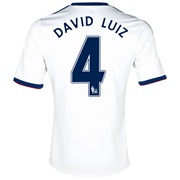 Chelsea Away Shirt 2013/14 with David Luiz 4 printing