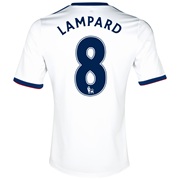 Chelsea Away Shirt 2013/14 with Lampard 8 printing