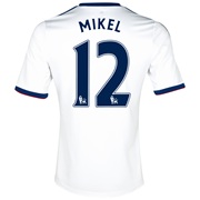 Chelsea Away Shirt 2013/14 with Mikel 12 printing