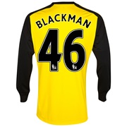 Chelsea Home Goalkeeper Shirt 2013/14 with Blackman 46 printing