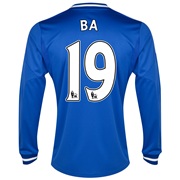 Chelsea Home Shirt 2013/14 - Long Sleeve with Ba 19 printing