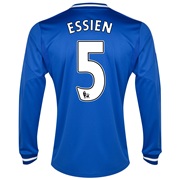 Chelsea Home Shirt 2013/14 - Long Sleeve with Essien 5 printing