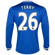 Chelsea Home Shirt 2013/14 - Long Sleeve with Terry 26 printing