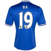 Chelsea Home Shirt 2013/14 - Outsize with Ba 19 printing